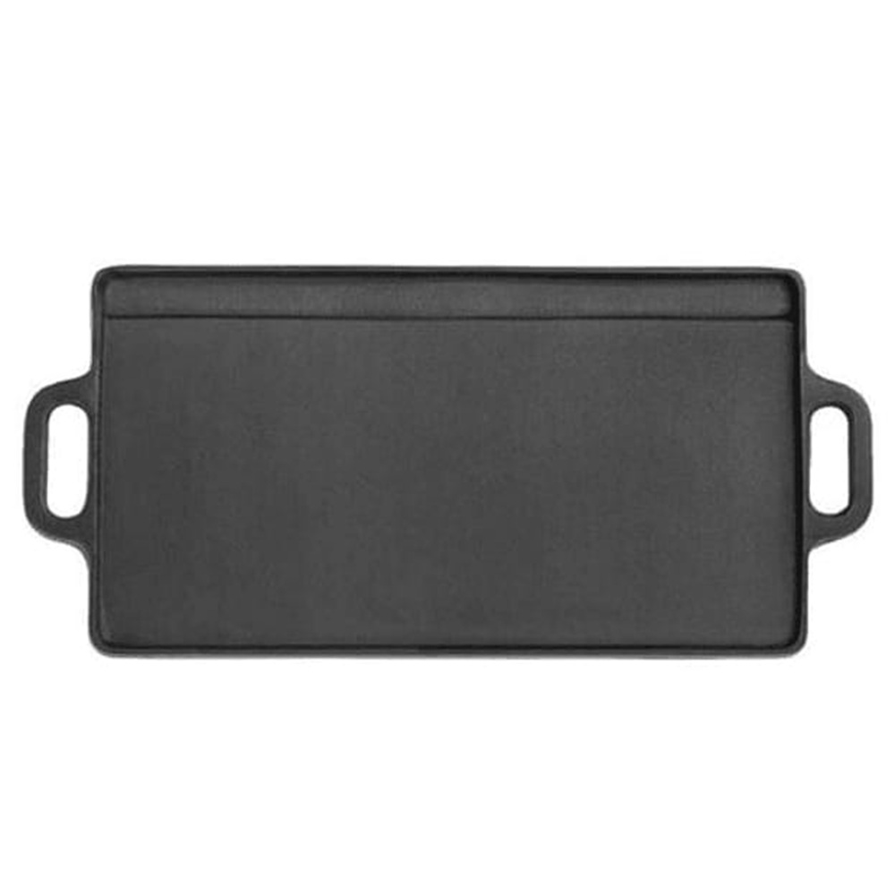 PLANCHA GRILL CON ASAS DE HIERRO FUNDIDO WAYU 50.8 X 23.4 CM - 4