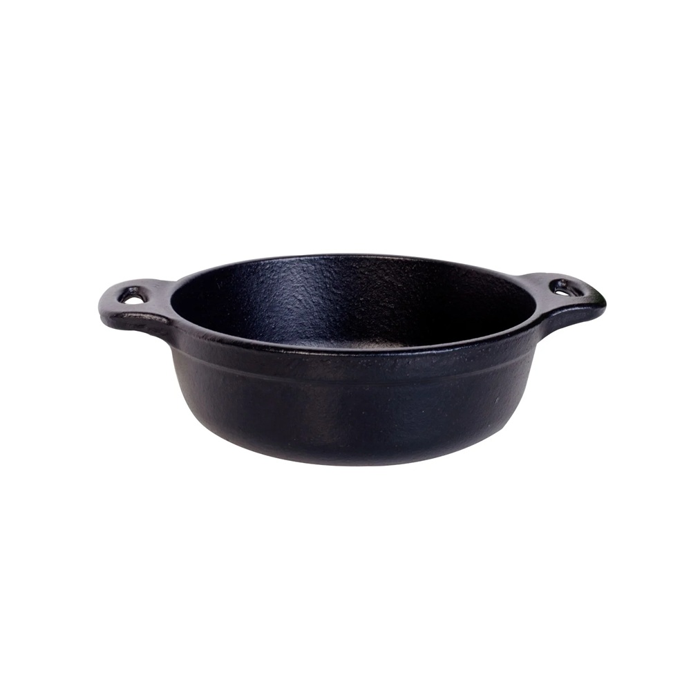 OLLA CAZUELA DE HIERRO FUNDIDO VICTORIA 14 CM DE DIAMETRO - 1