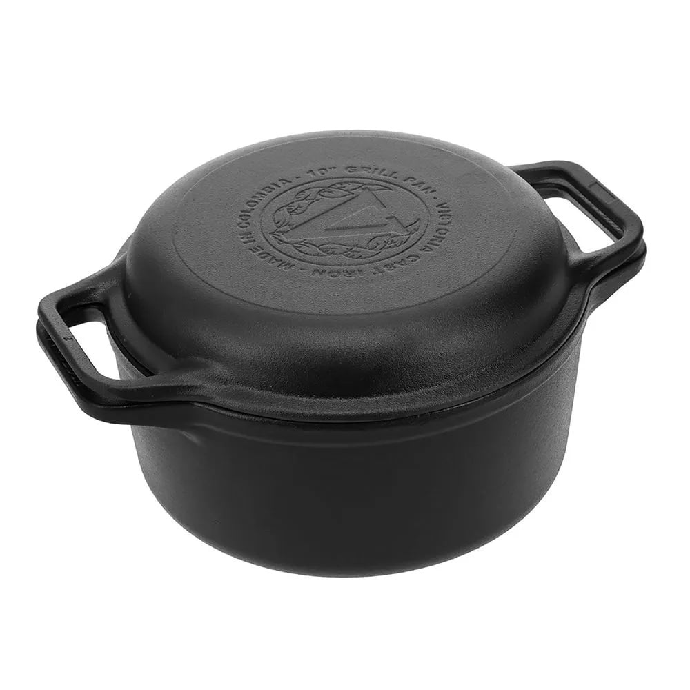 OLLA COOKER MULTIUSO VICTORIA DE HIERRO FUNDIDO 5.7 LT - 2