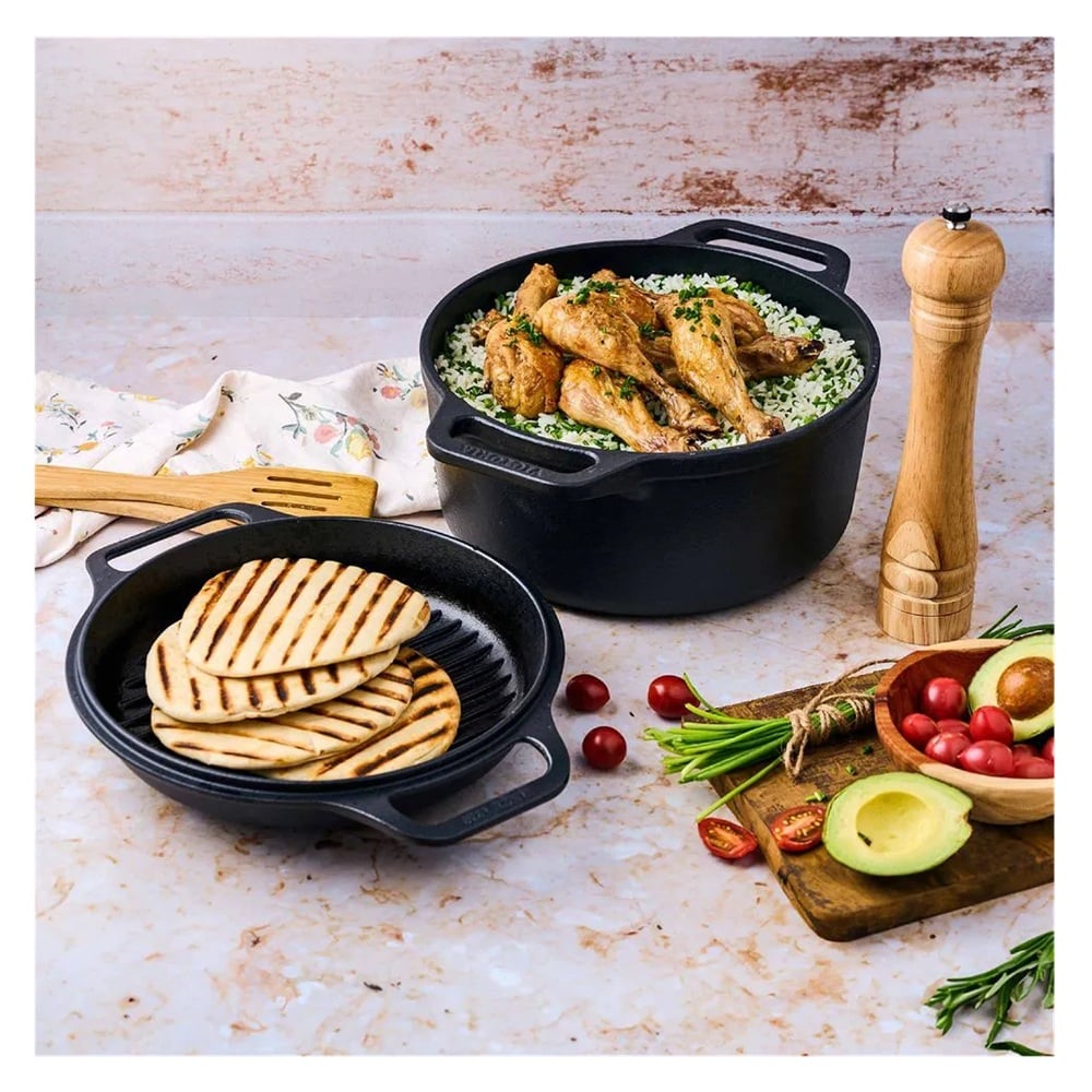 OLLA COOKER MULTIUSO VICTORIA DE HIERRO FUNDIDO 5.7 LT - 4