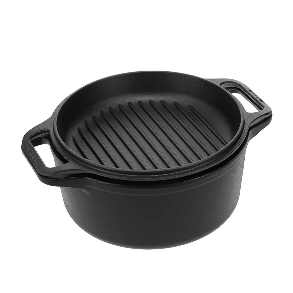 OLLA COOKER MULTIUSO VICTORIA DE HIERRO FUNDIDO 5.7 LT - 7