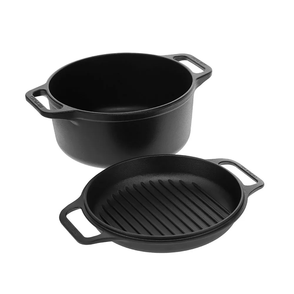 OLLA COOKER MULTIUSO VICTORIA DE HIERRO FUNDIDO 5.7 LT - 8