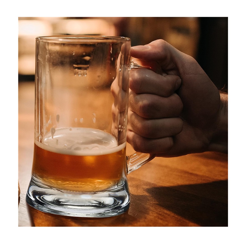 VASO JARRO CERVECERO CRISTAR BRUSELAS 295 ML X 6 UNIDADES - 4
