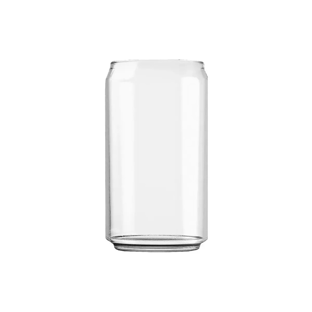 VASO DE VIDRIO ESTILO LATA DE 12 OZ CRISTAR X 12 UNIDADES - 2