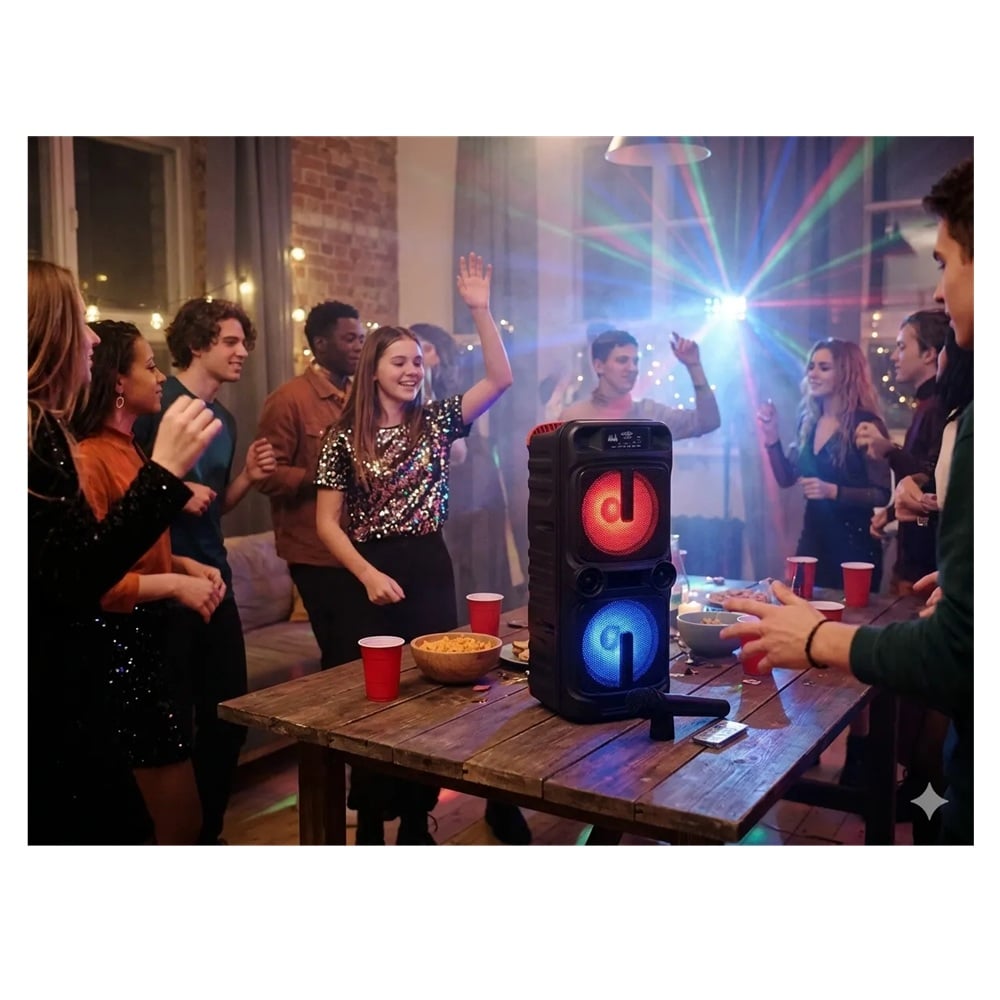 PARLANTE BLUETOOTH SPEAKER GTS-2021 GREATNICE NEGRO - 2