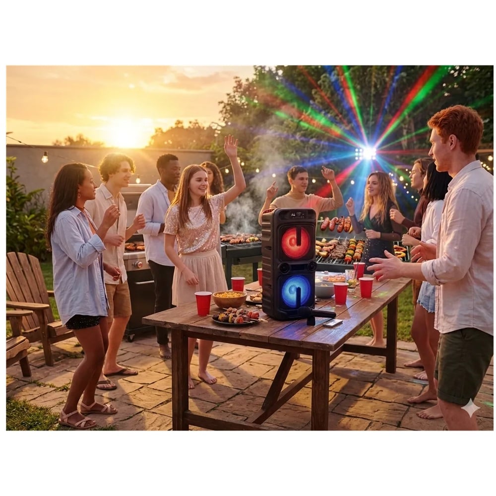PARLANTE BLUETOOTH SPEAKER GTS-2021 GREATNICE NEGRO - 3