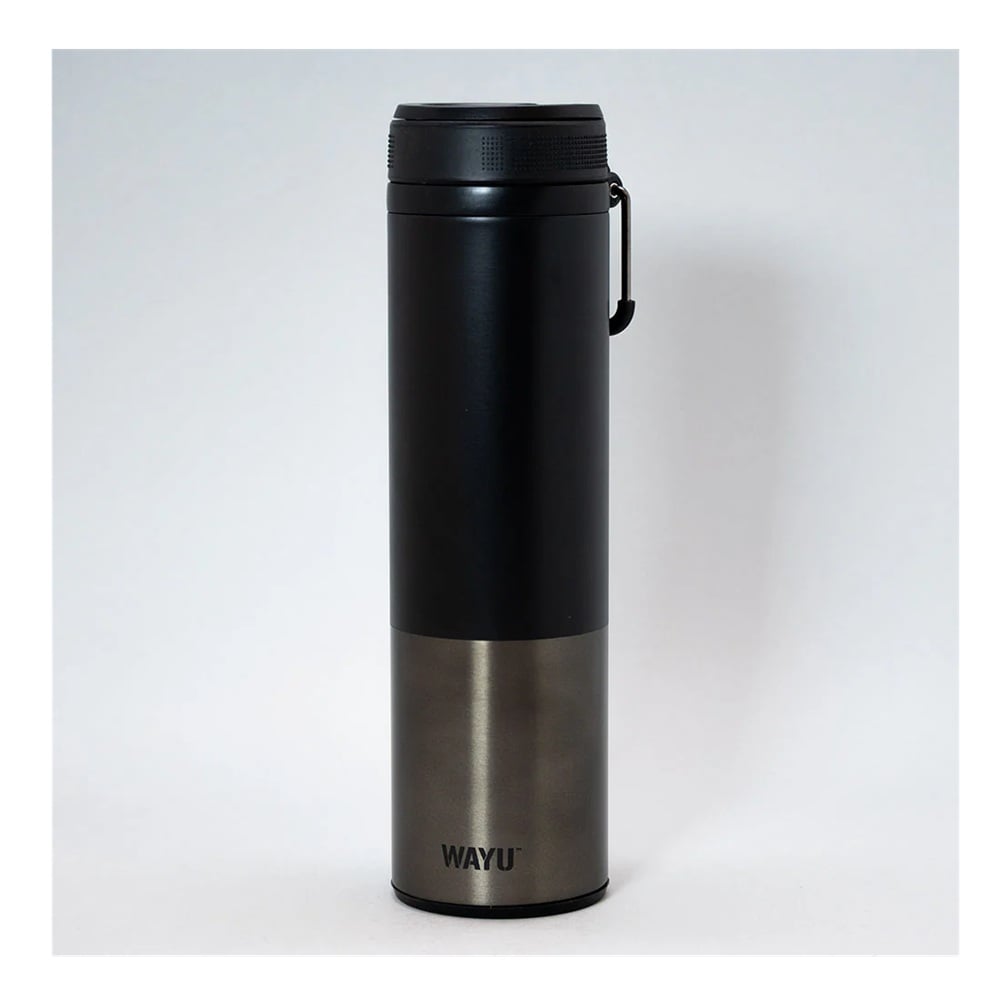BOTELLA TOMATODO DE 500 ML ACERO INOXIDABLE INSULADA BLACK WAYU - 2
