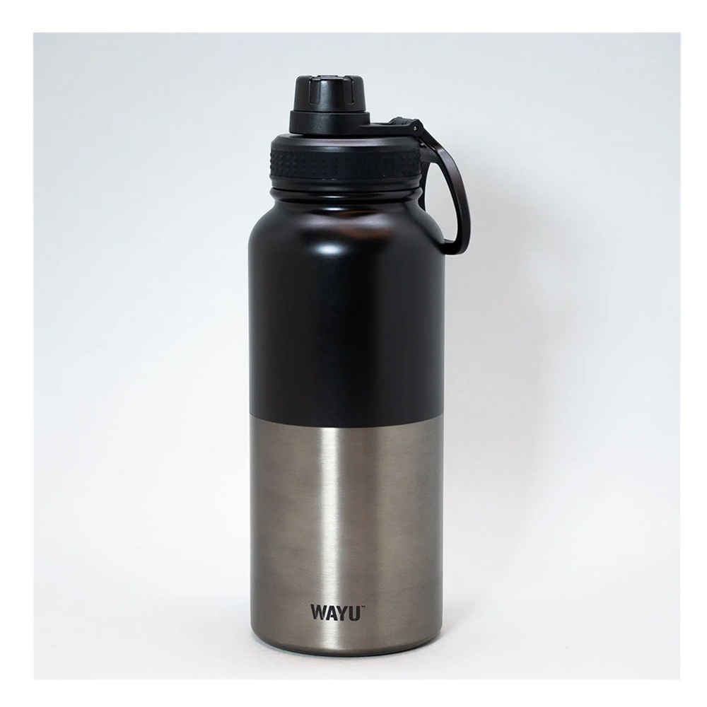 BOTELLA TOMATODO DE 1 LT ACERO INOXIDABLE INSULADA BLACK WAYU - 3