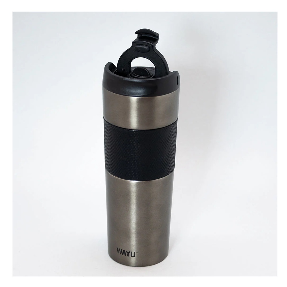 MUG VASO PRENSA BLACK 450 ML WAYU - 4