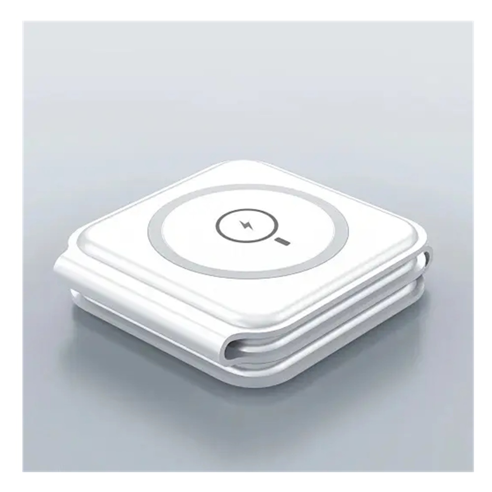 WIWU M6 CARGADOR INALAMBRICO MAGNETICO 3 EN 1 PLEGABLE - 5