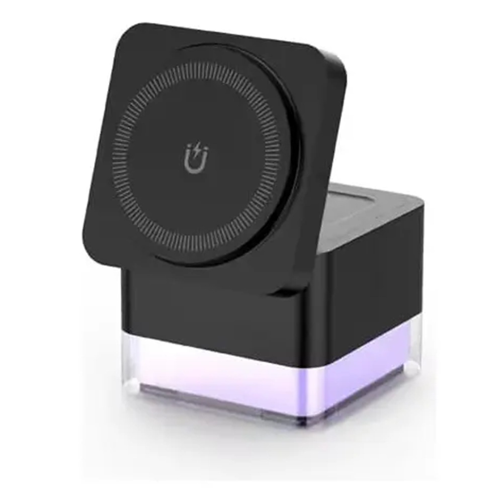 ESTACION DE CARGA CON LUZ 3 EN 1 PARA IPHONE WATCH Y AIRPODS - 2