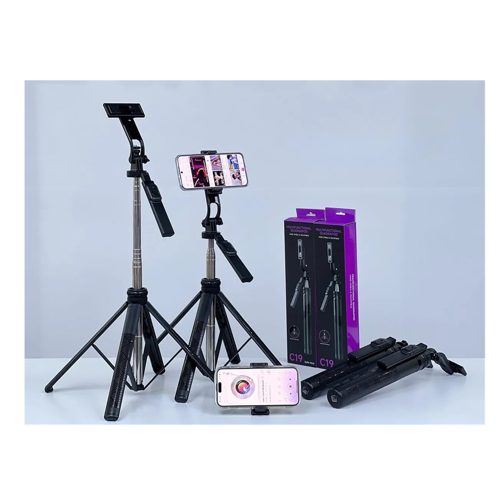 TRIPODE PALO SELFIE STICK MY MOBILE C19 NEGRO - 4