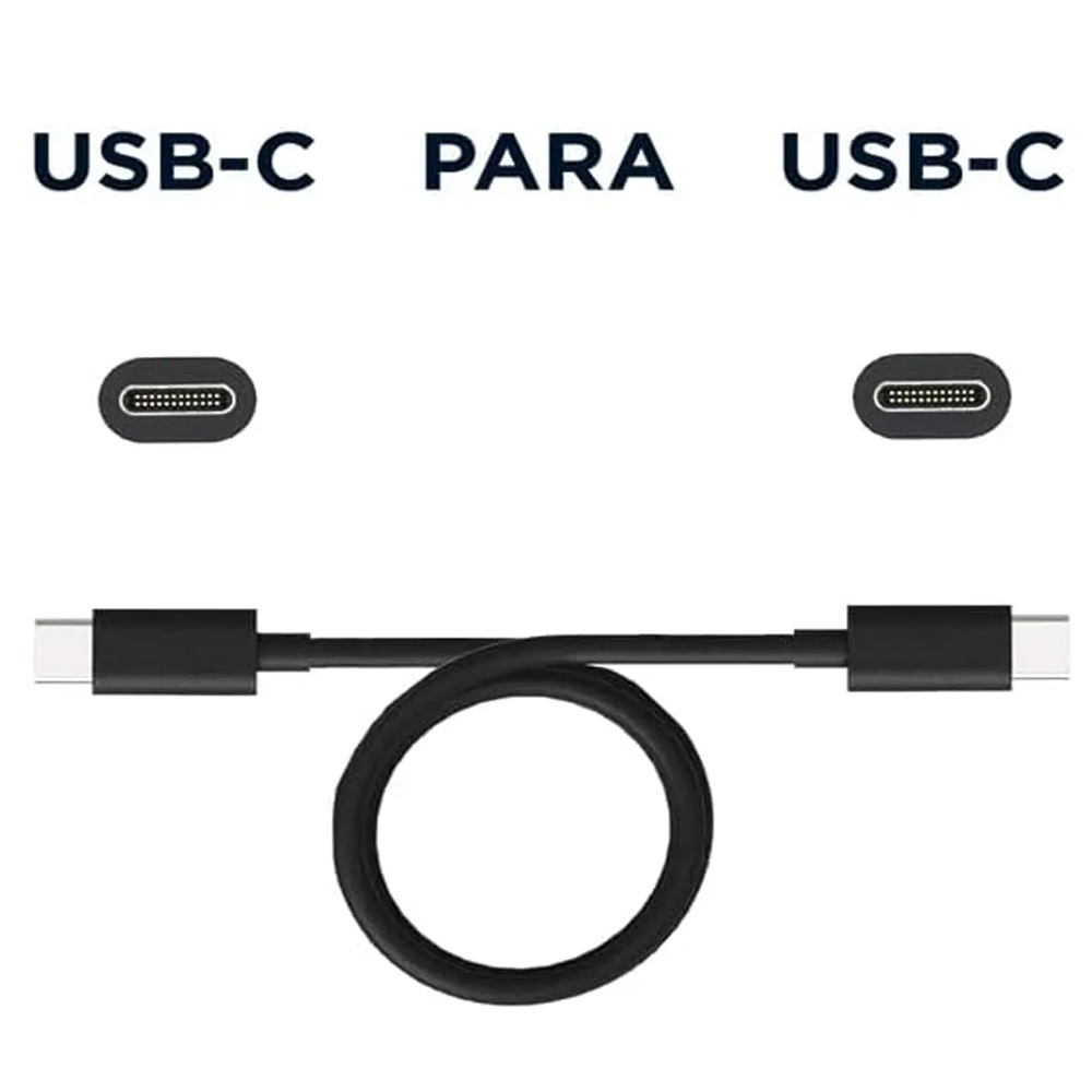 CABLE DE 2 METROS CARGA RÁPIDA MOTOROLA USB-C A USB-C - 2
