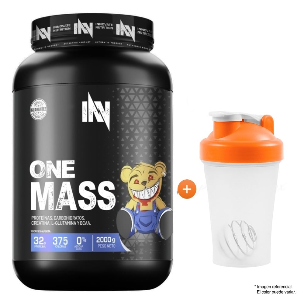 GANADOR DE PESO INNOVATE NUTRITION ONE MASS 2 KG CHOCOLATE - 1