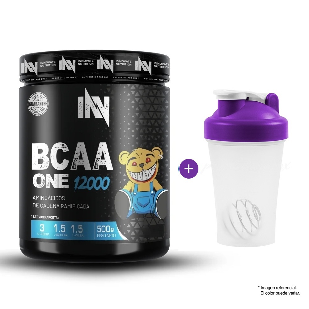 BCAA ONE 12000 500GR INN FRUIT PUNCH - 50 SERVICIOS - 1