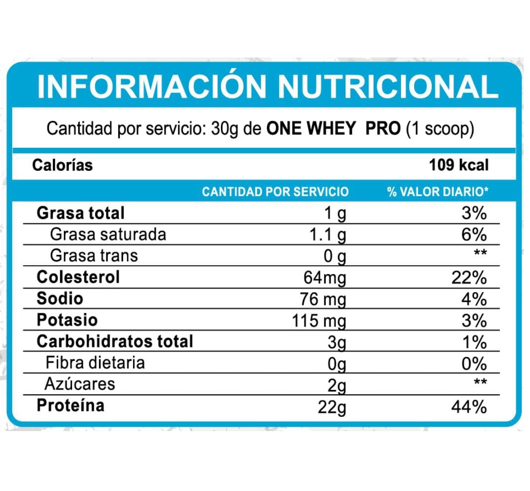PROTEÍNA INN ONE WHEY PRO 1.1 KG CHOCOLATE + SHAKER - 3
