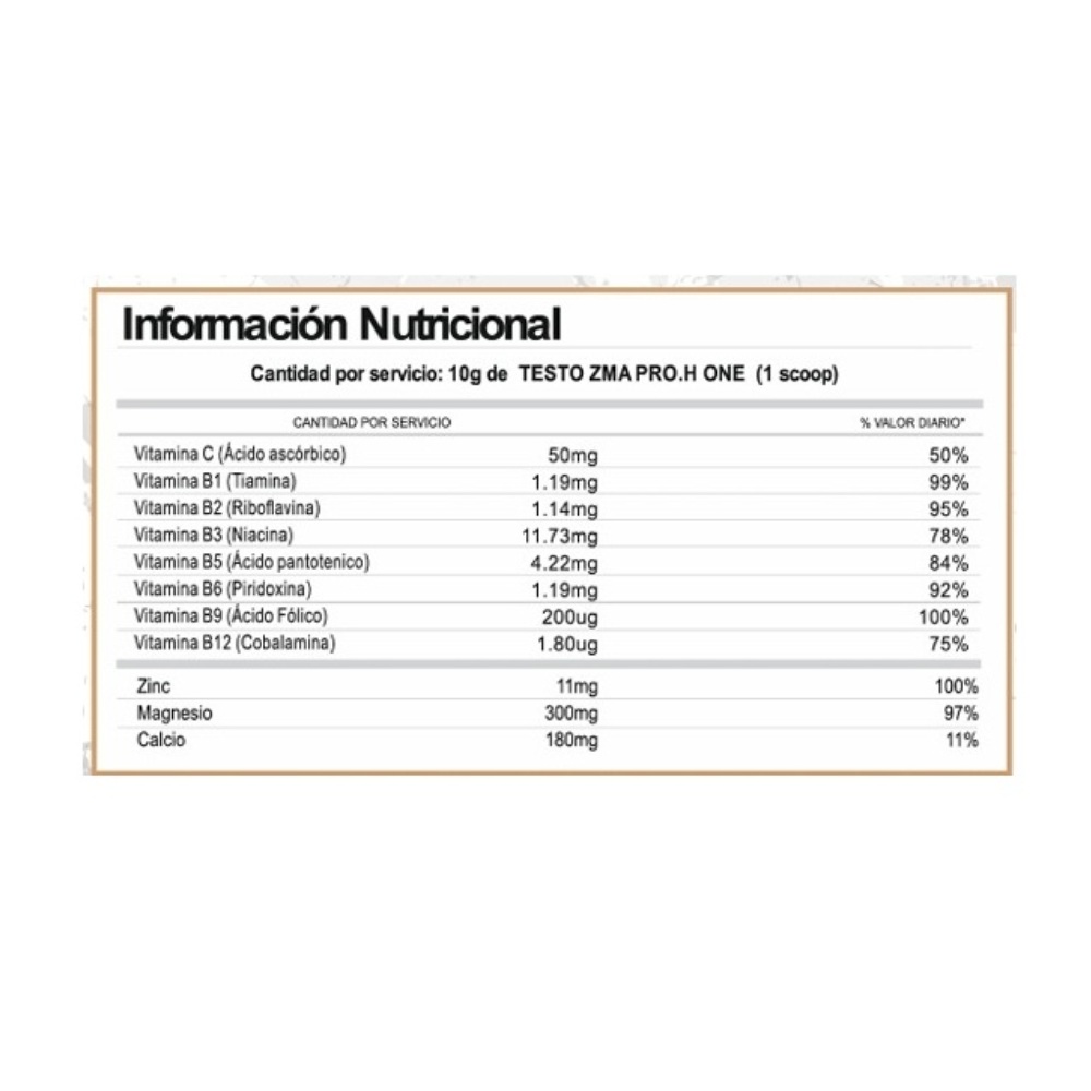 ZMA PRO.H ONE DE 300 G. INNOVATE NUTRITION MULTIVITAMÍNICO - 3
