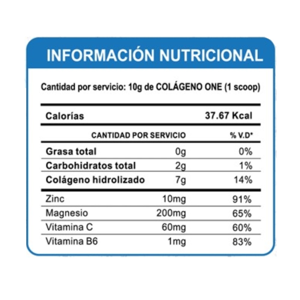 COLÁGENO ONE 500 GR FRUIT PUNCH COLAGENO HIDROLIZADO INN - 3