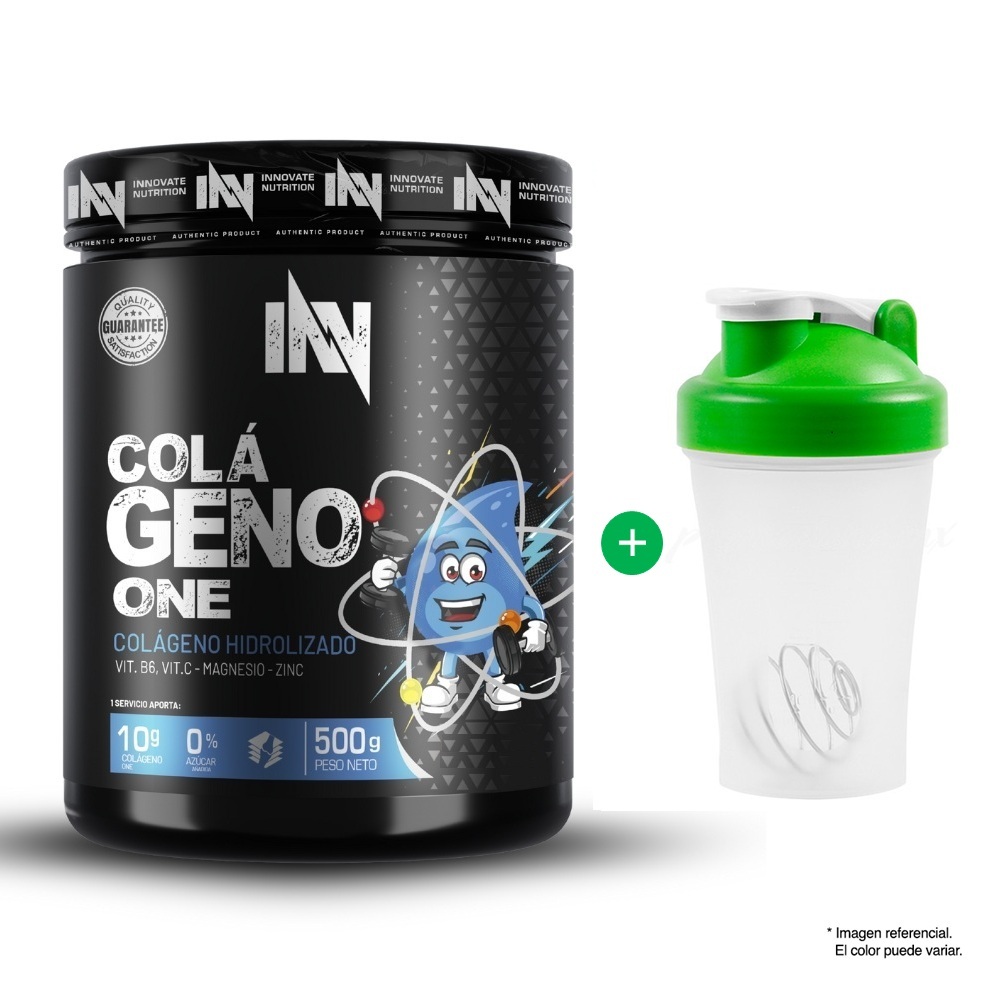 COLAGENO COLLAGEN 500 GRAMOS SANDÍA INN MÁS SHAKER - 1