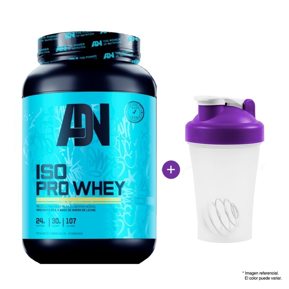 PROTEÍNA ADN ISO PRO WHEY 1.1 KG CHOCOLATE - 1