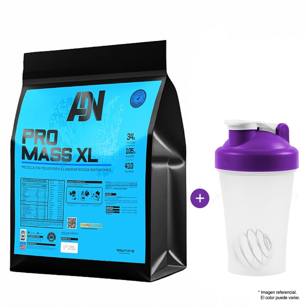 PROTEÍNA SUERO DE LECHE PRO MASS XL 3 KG VAINILLA - 1