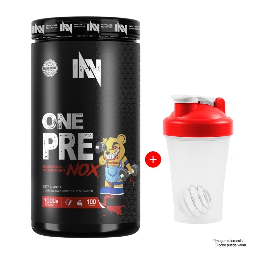 PRE ENTRENO ONE PRE NOX 1000GR FRUIT PUNCH - 1