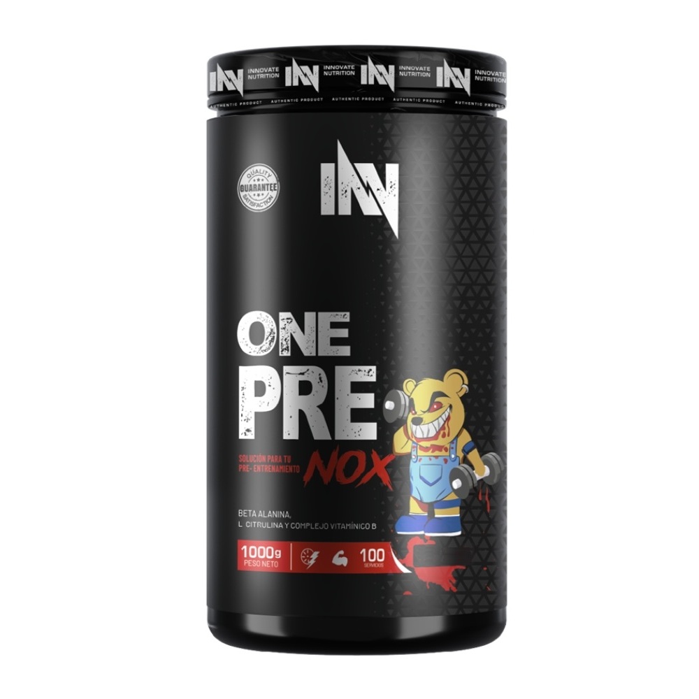 PRE ENTRENO ONE PRE NOX 1000GR FRUIT PUNCH - 2
