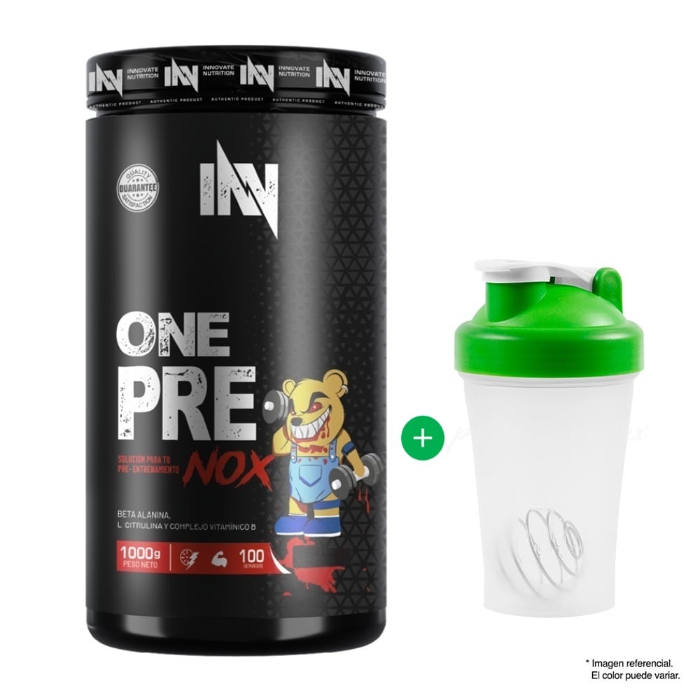 PRE - ENTRENO INNOVATE NUTRITION ONE PRE NOX 1KG MORA - 1