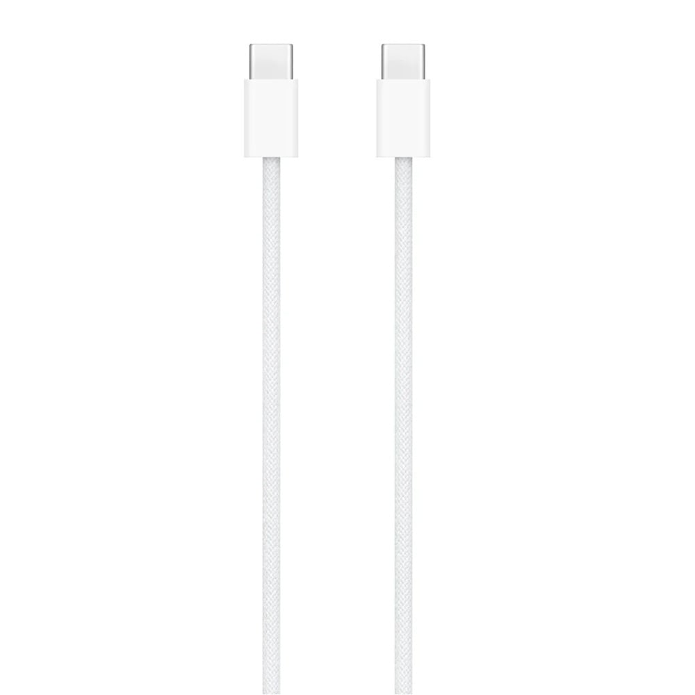 CABLE DE CARGA RAPIDA DISEÑO TEJIDO USB-C DE 60 W APPLE (1 M). DISPONIBLE PARA IPHONE 16, IPHONE 15, IPAD, AIRPODS Y MÁS. - 2