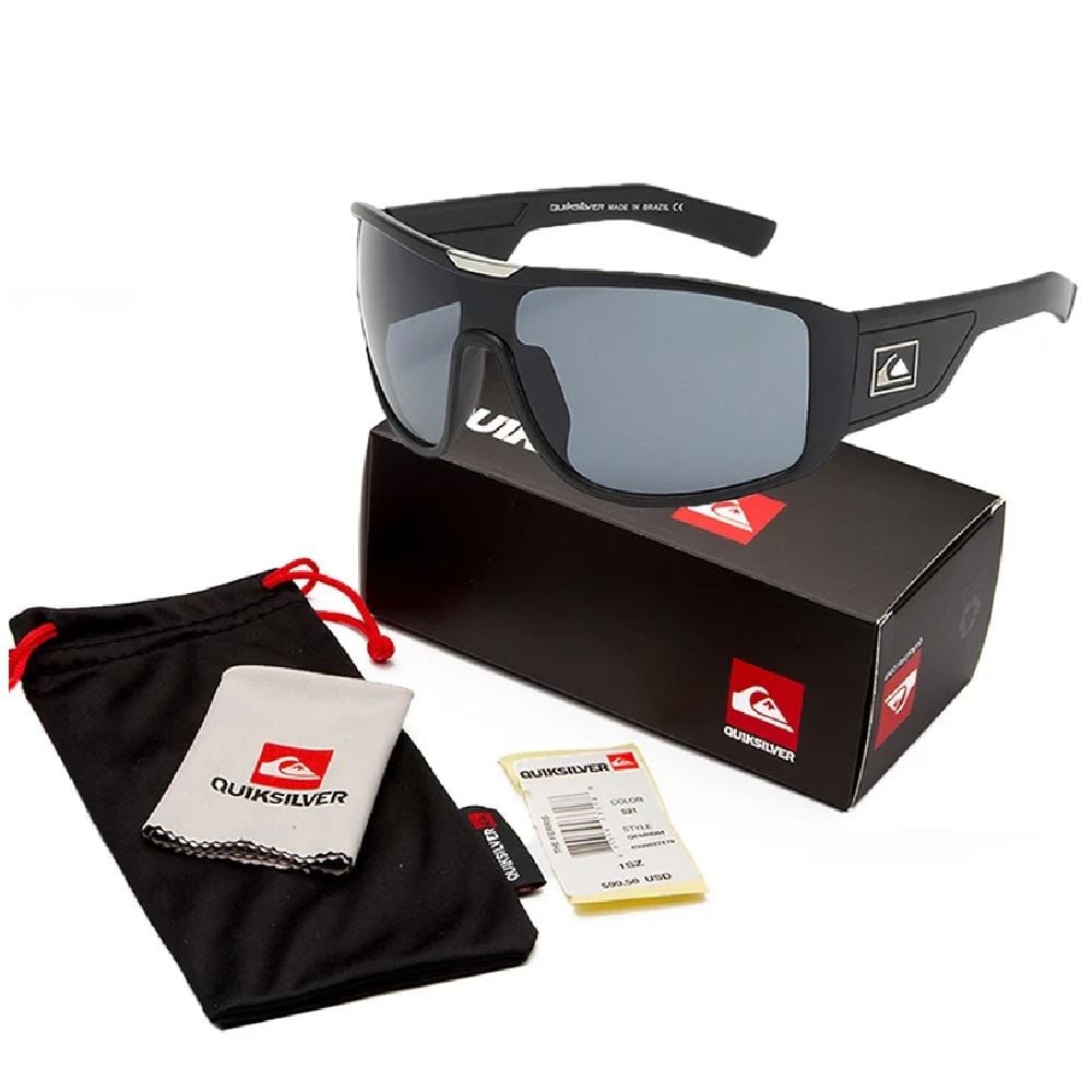 GAFAS DE SOL EXCLUSIVAS QUIKSILVER OVALADAS NEGRO MATE - 3