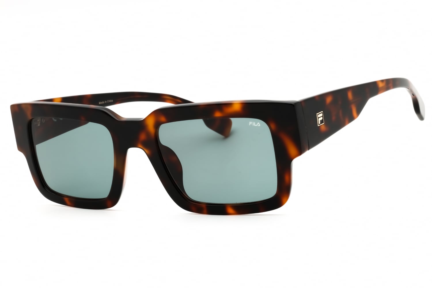 LENTES DE SOL FILA SFI314V 0C10 COLOR HABANA BRILLANTE UNISEX - 1