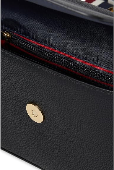 CARTERA CROSSBODY BANDOLERA TOMMY HILFIGER FLAP REESE II NEGRO - 4