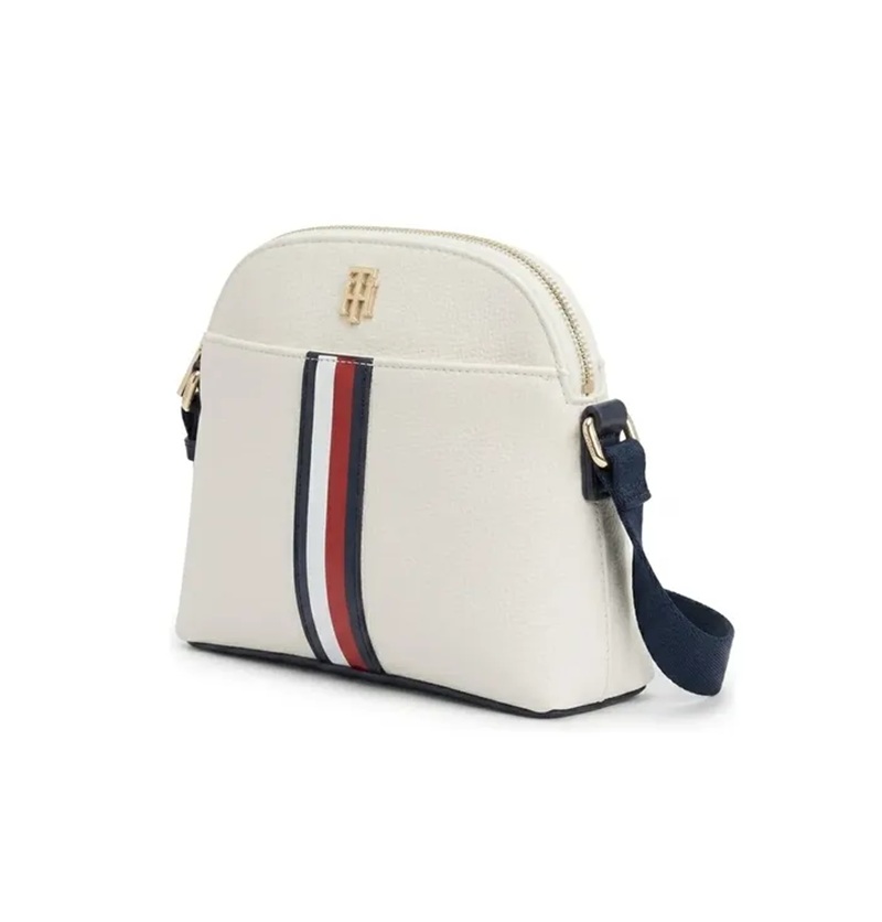 CARTERA CROSSBODY BANDOLERA TOMMY HILFIGER 69J8979  BLANCO CON ICONICO LOGO - 2