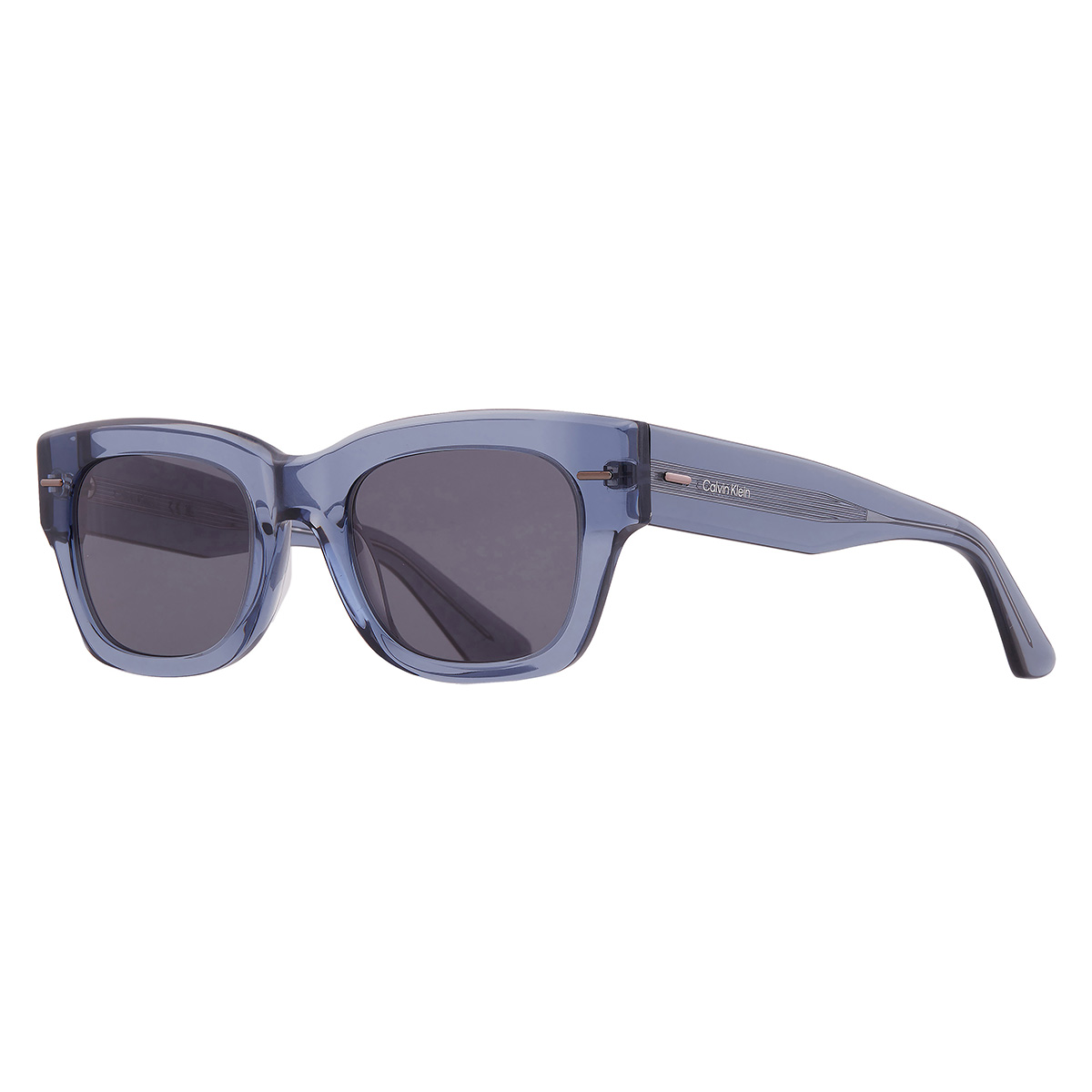 LENTES DE SOL CALVIN KLEIN CK23509S 438 51 AZUL RECTANGULAR EDICION LIMITADA - 1