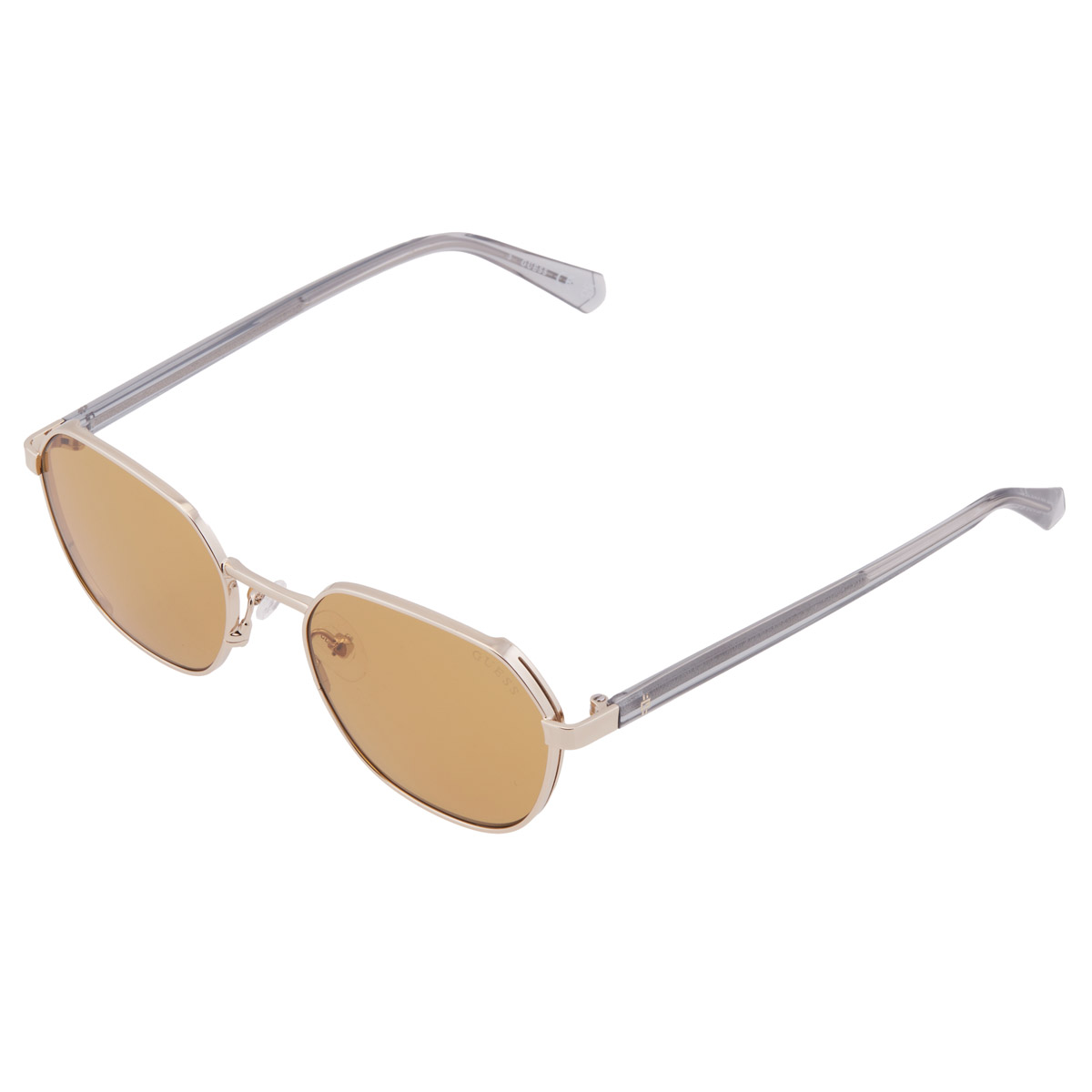 GAFAS DE SOL GUESS OVAL DORADO MARRON GU00116 32E 51 UNISEX - 3
