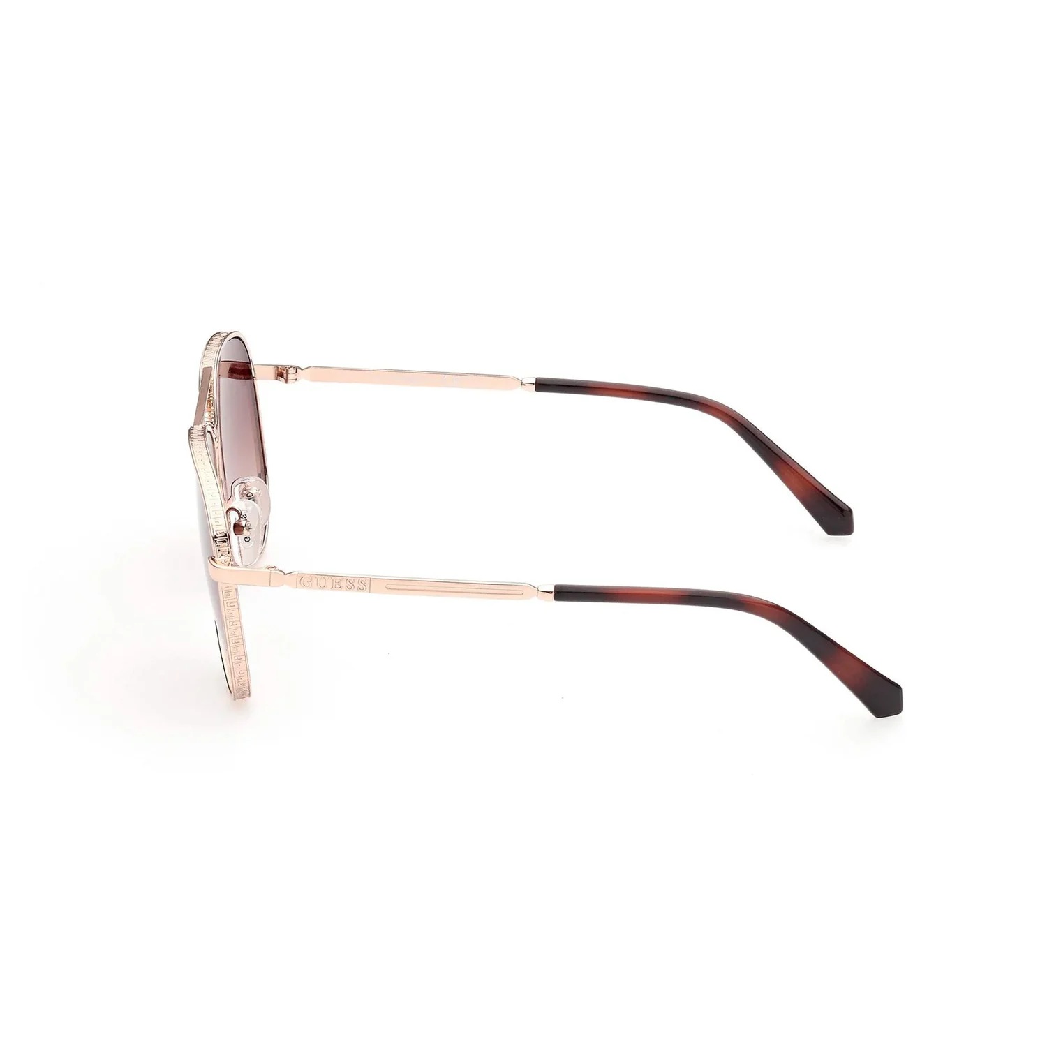 LENTES DE SOL GUESS PARA HOMBRE GU5206 32G 59 ESTILO CARRERA MARRON - 2