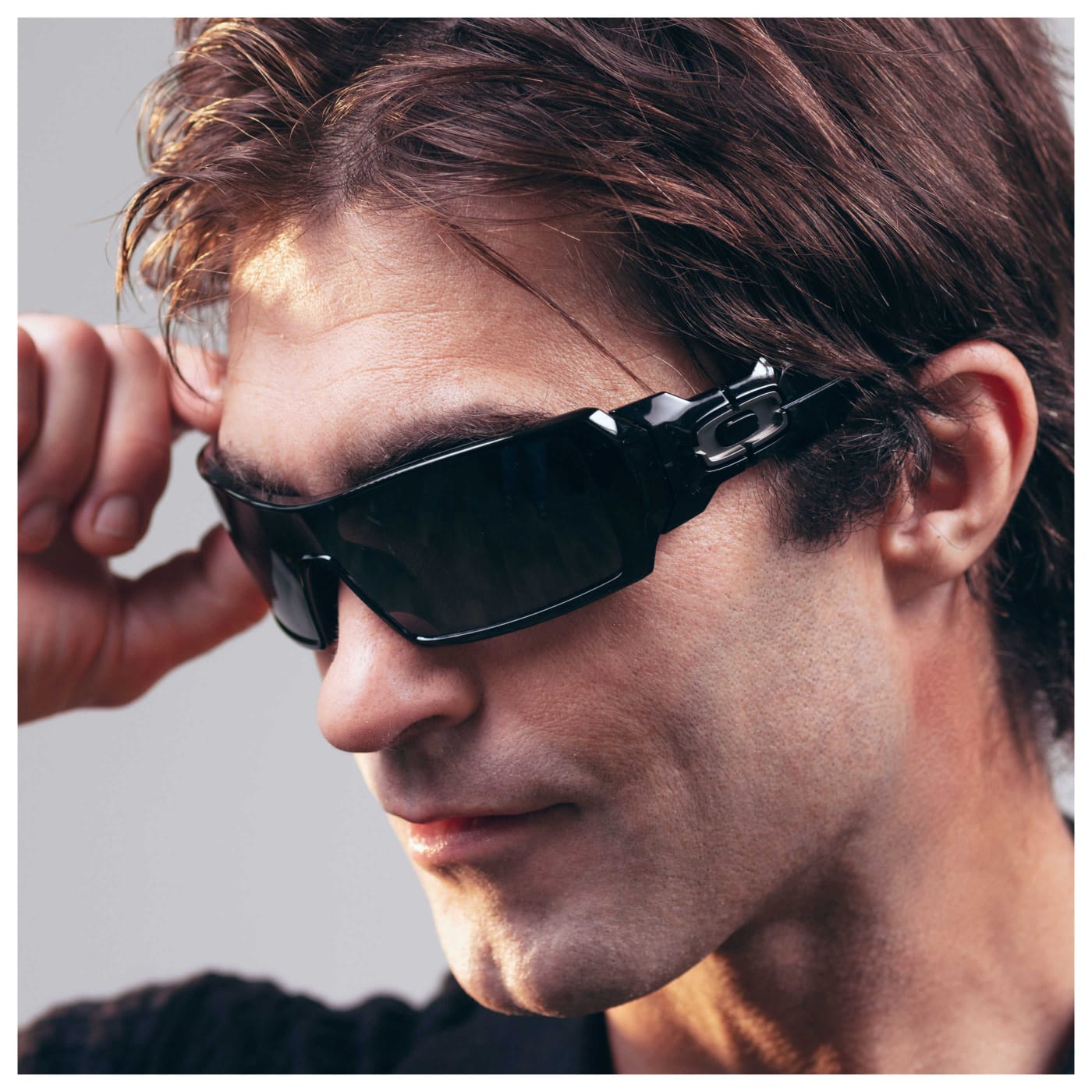 LENTES DE SOL OAKLEY OIL RIG OO9081 BLACK IRIDIUM - 4