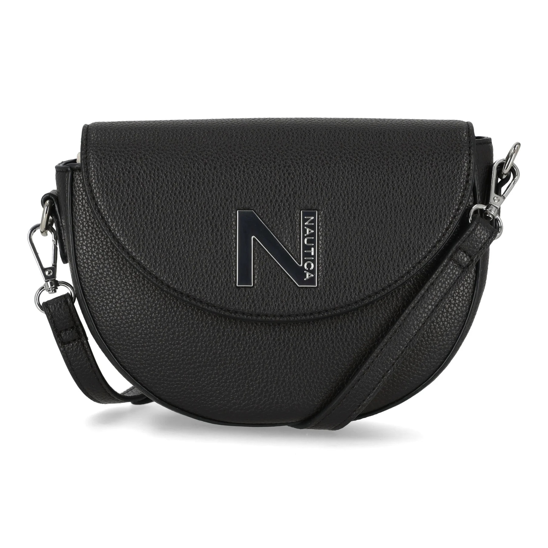BOLSO NAUTICA BANDOLERA PARA MUJER CON SOLAPA Y DOBLE CORREA AJUSTABLE - 2