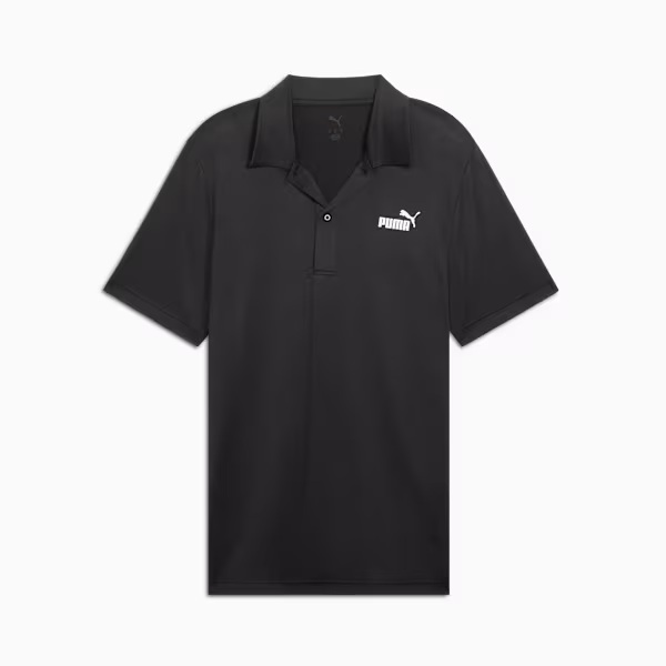 CAMISETA CON CUELLO PARA HOMBRE MARCA PUMA ESS ALL IN  NEGRO - 4