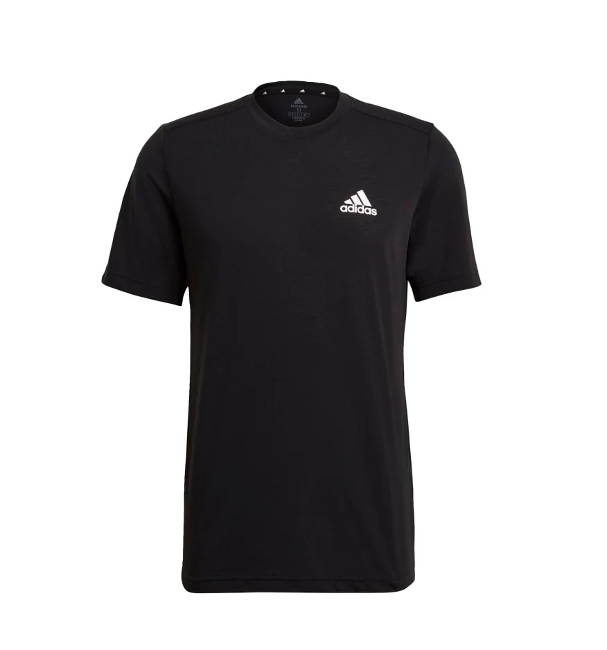 CAMISETA DEPORTIVA AEROREADY ADIDAS PARA HOMBRE COLOR NEGRO - 1