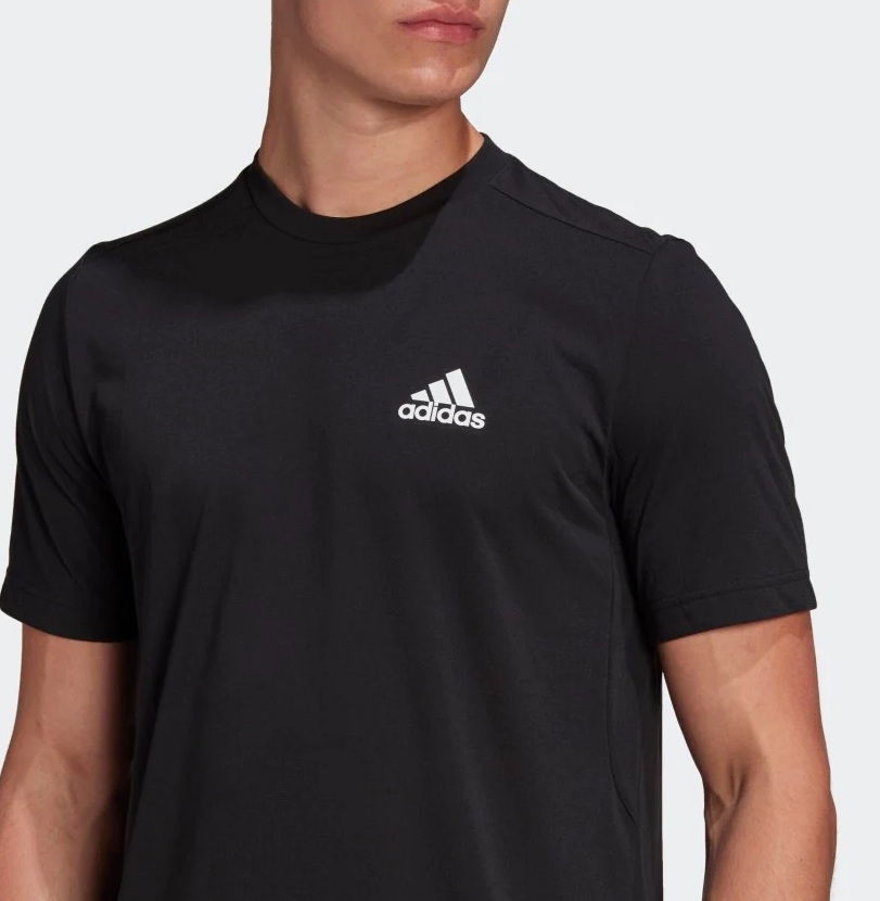 CAMISETA DEPORTIVA AEROREADY ADIDAS PARA HOMBRE COLOR NEGRO - 2