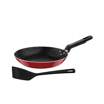 SARTEN 26CM 2MM ROJO ROCH-LORETO C/ESPATULA 75145807 - 1