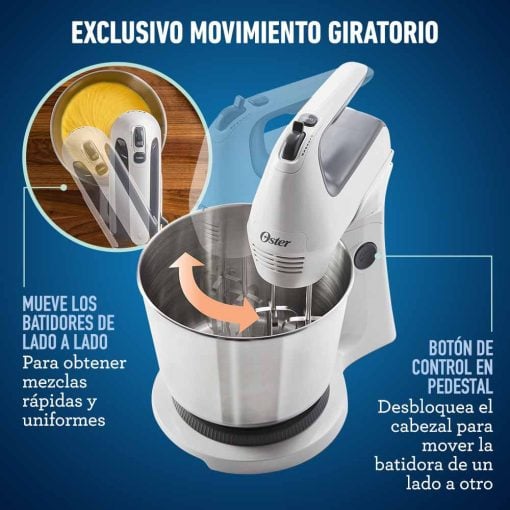 BATIDORA DE MANO Y PEDESTAL OSTER 250W FPSTHS3612-053 - 2