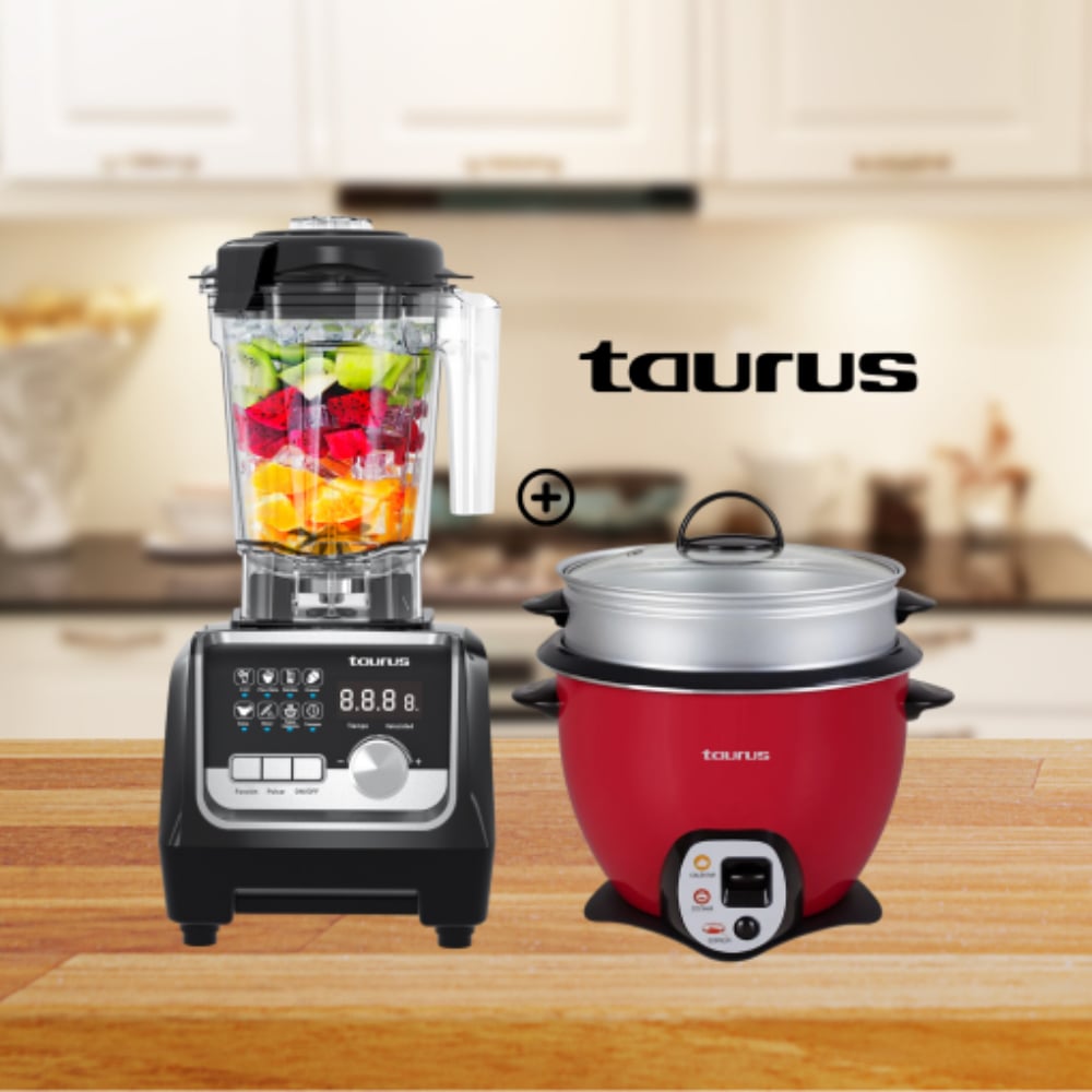 LICUADORA ELITE PROFESINAL TAURUS+OLLA ARROCERA TAURUS - 1