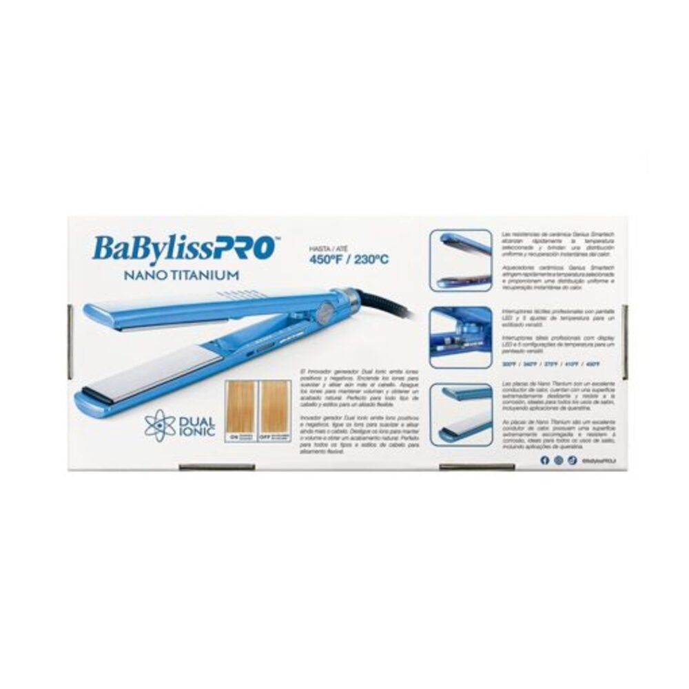 PLANCHA ALISADORA BABYLISS PRO DUAL IONIC 32MM - 4
