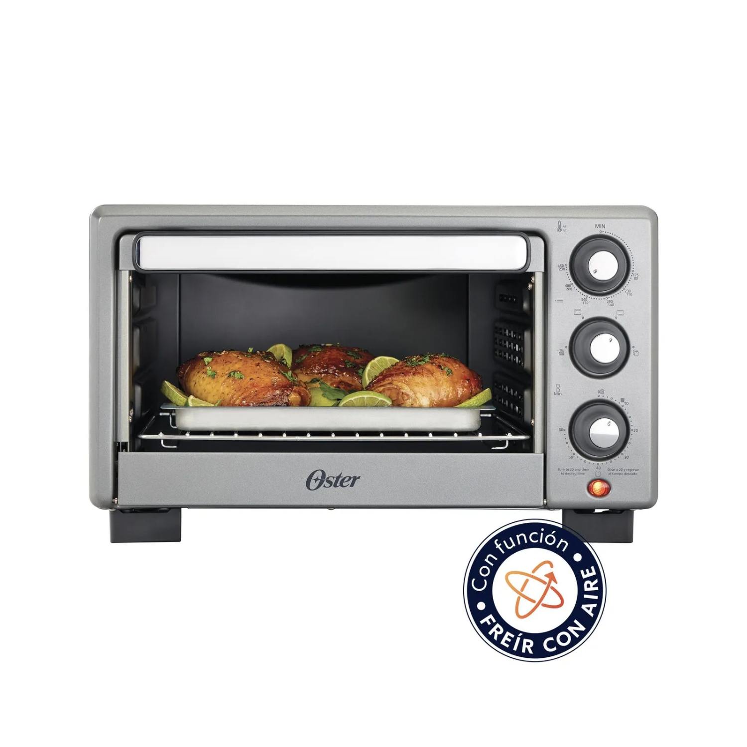 HORNO ELÉCTRICO OSTER 17L CON FREIDORA AIRE Y DIAMONDFORCE - 1