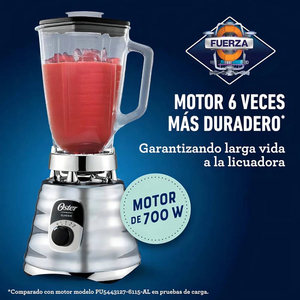 LICUADORA CLÁSICA OSTER DE 3 VELOCIDADES BLST4655 - 3