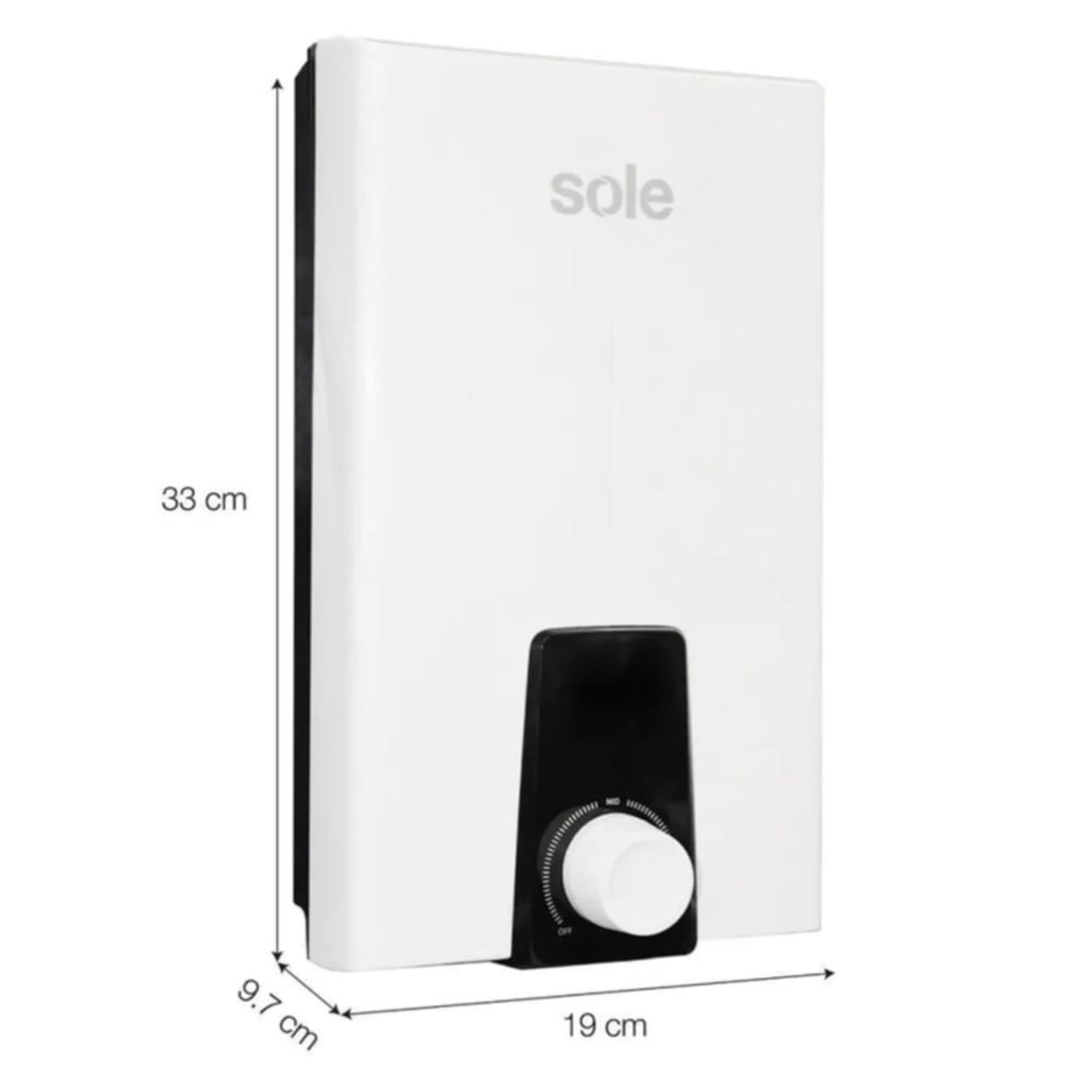 RAPIDUCHA ELÉCTRICA SOLE ADVANTAGE 4500W CON ACCESORIOS - 2