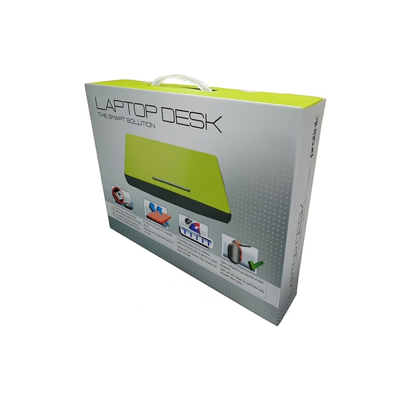 SOPORTE PARA LAPTOP PROLINK VERDE - 1