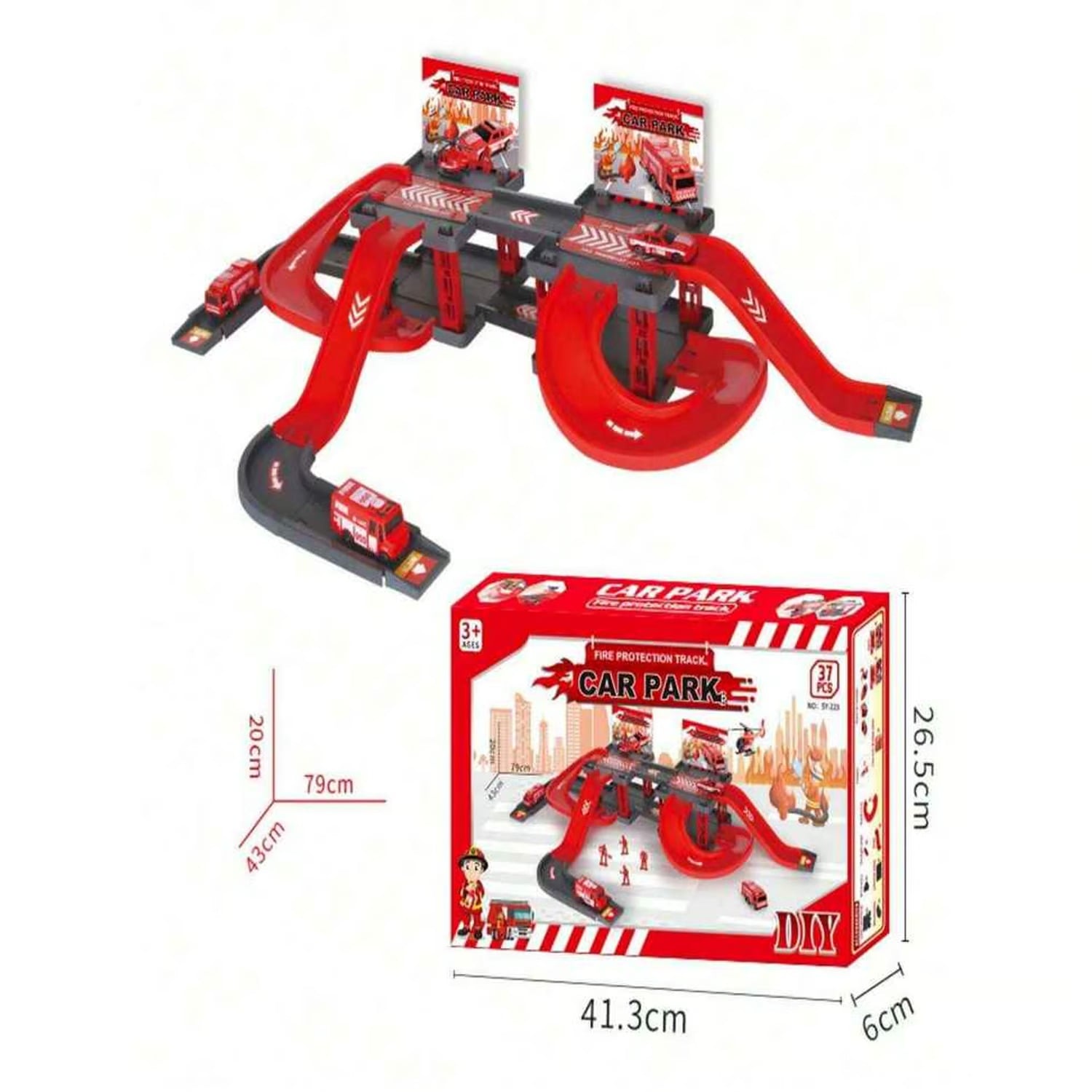 SET DE PISTA DE BOMBOMBEROS - 1